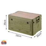 هارد باکس تاشو 30 لیتری بلک دیر مدل Black Deer JP2030-T-S - Image 11