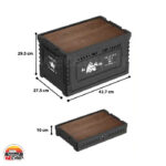 هارد باکس تاشو 40 لیتری بلک دیر مدل Black Deer K6506-MH1 - Image 6