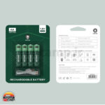 پک 4 عددی باتری قلمی شارژی گرین لاین Green Lion - Image 4