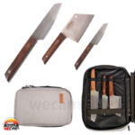 ست چاقو و ساطور لایف کمپ مدل 4 تکه ژاپنی