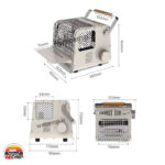 بخاری گازی دوکاره نیچرهایک مدل Naturehike CNK2300CW018 - Image 6