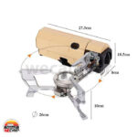 اجاق گاز تاشو پرتابل 2600 وات مدل DKS1001 - Image 3