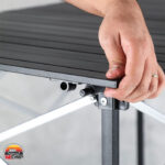 میز بار آلومینیومی دو طبقه کایوت - Image 5