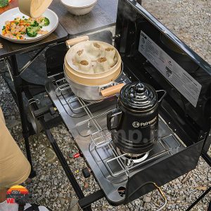 اجاق دو شعله نیچرهایک کد Naturehike Camping Stove NH22RJ001