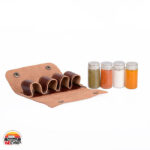 ست جا ادویه چرمی 4 عددی هپی کمپ - Image 5