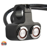 کلید دو تایی بک لایت دار برای موتورسیکلت - Image 5