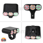 کلید سه تایی بک لایت دار برای موتورسیکلت - Image 2