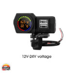 شارژر چندکاره موتورسیکلت با نمایشگر دما و ولتاژ - Image 2