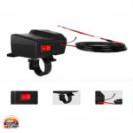 شارژر چندکاره موتورسیکلت با نمایشگر دما و ولتاژ - Image 4