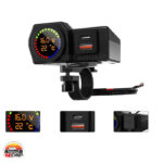 شارژر فست شارژ چندکاره موتورسیکلت با نمایشگر دما و ولتاژ - Image 3