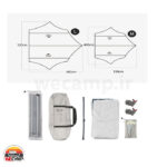 سایبان نیچرهایک مدل SUNBURST کد NH16T012-S سایز M - Image 7