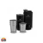 ست شات و قمقمه کتابی استنلی مدل shot glass + flask set - Image 4
