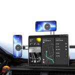 نگهدارنده آهنربایی گوشی و تبلت پشت مانیتور یسیدو مدل Yesido Monitor Holder C155 - Image 4