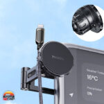 نگهدارنده آهنربایی گوشی و تبلت پشت مانیتور یسیدو مدل Yesido Monitor Holder C155 - Image 5