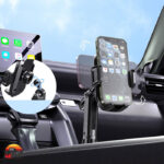 پایه نگهدارنده گوشی موبایل و تبلت یسیدو مدل Yesido C195 Long Leg Universal Mobile Holder مناسب برای جالیوانی خودرو - Image 7