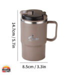 ماگ سفری نی دار سایز 630 میلی‌ لیتر - Image 4