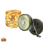 ریسه و چراغ چادر شارژی تک رنگ MH-8208 - Image 2