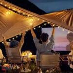 ریسه و چراغ چادر شارژی تک رنگ MH-8208 - Image 4