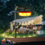 ریسه و چراغ چادر شارژی تک رنگ MH-8208 - Image 8