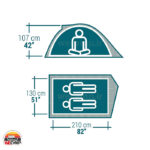 چادر 2 نفره کچوا