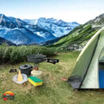 ست آشپزی کمپینگ ۱۰ پارچه گرین لاین