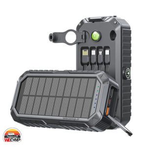 پاوربانک خورشیدی گرین لاین مدل Green Lion 20000 mAh Solar Mate