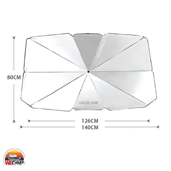 چتر آفتابگیر شیشه جلو خودرو گرین لاین
