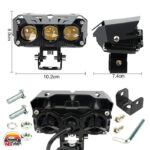 پروژکتور سه لنز دو رنگ Motolight