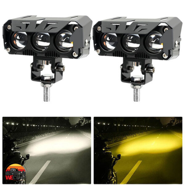 پروژکتور سه لنز دو رنگ Motolight