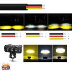 پروژکتور سه لنز دو رنگ Motolight