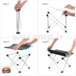 میز آلومینیومی نیچرهایک NH19Z008-Z سایز L