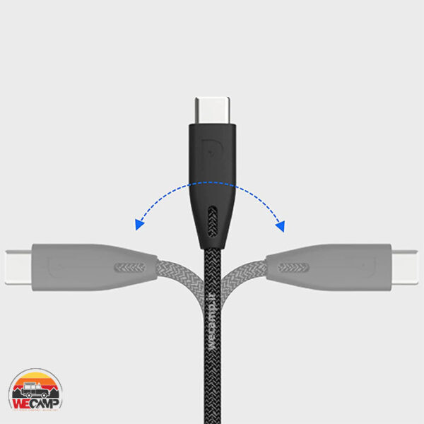 کابل دو سر Type-C پاورولوژی PBCC2BK