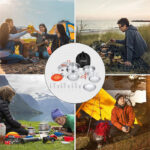 ست ظروف 17 تکه کینگ‌ کمپ KA2209