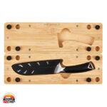 ست چاقو و تخته آشپزی کینگ کمپ KA2211