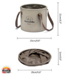 سینک تاشوی 20 لیتری نیچرهایک NH20SJ040