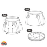 سینک تاشوی 20 لیتری نیچرهایک NH20SJ040