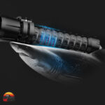 چراغ قوه Smiling Shark C100