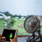 پنکه شارژی سانری LIGHT FAN