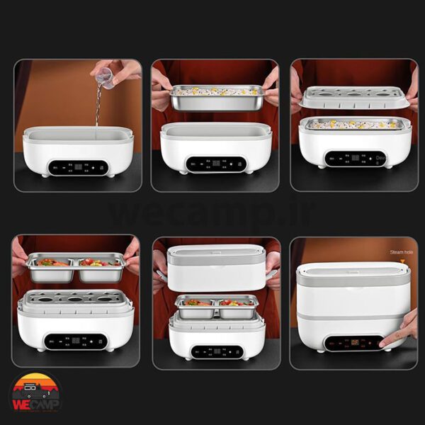 باکس غذای برقی بلک دیر F01558