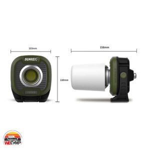 نورافکن شارژی سانری مدل Sunrei C1500 Pro