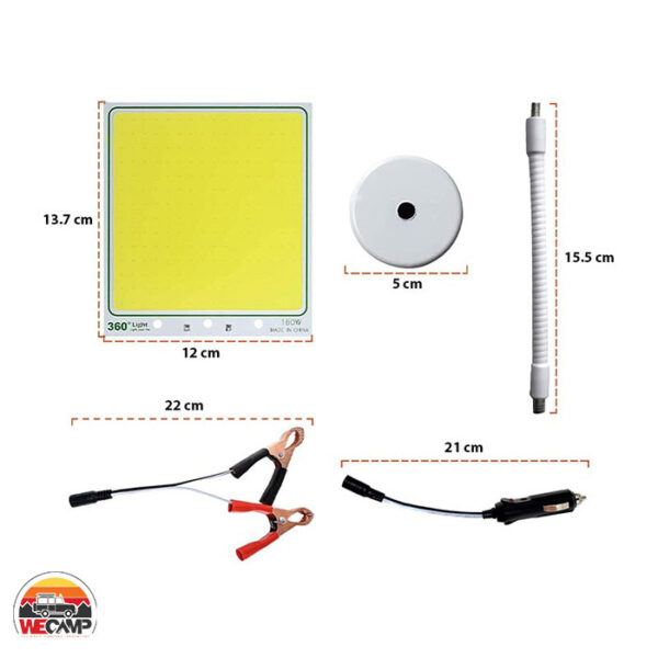 چراغ کمپینگ آهنربایی 360Light TM-08
