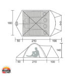 چادر 4 نفره برگ 1106