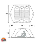 چادر 3 نفره برگ 1108
