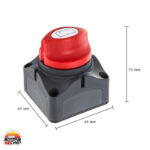 سویچ سلکتور 4 حالته دوال باتری