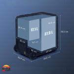 یخچال فریزر خودرو گرین لاین GFC-55