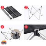 میز تاشو پارچه‌ای گرین لاین سایز L