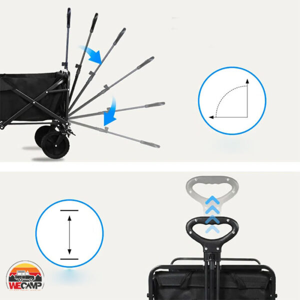 چرخ دستی تاشو گرین‌ لاین Wagon Cart