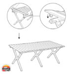 میز تاشو نیچرهایک CNK2300JU010