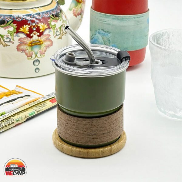 لیوان سفری استیل WOODSIP