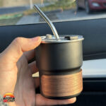 لیوان سفری استیل WOODSIP